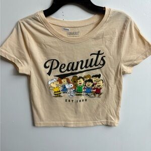 Peanuts Kids Short Sleeve Tee - Cream size small